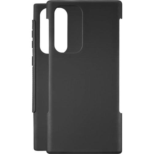 Insignia  - Dual-Layer Protective Phone Case for Samsung Galaxy S22 Ultra - Black