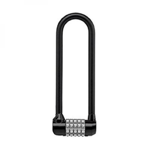 5-digit U Lock/D Lock Resettable Combination Padlock with 198mm Long Shackle