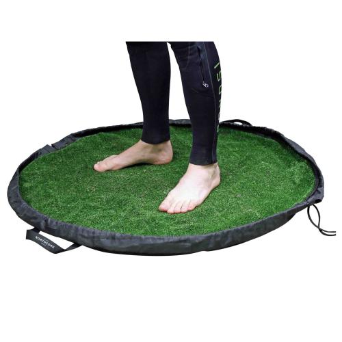 Northcore 2023 Grass Waterproof Change Mat / Bag - Black / Gre