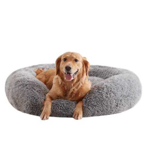 GOHOO PET Calming Dog Bed  Anti-Anxiety Donut Dog Beds for Dogs and Cats  34  Large