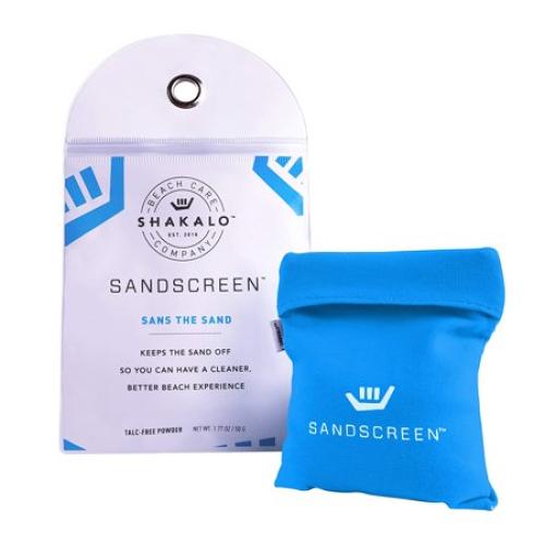 Shakalo Sandscreen Sand Removal Bag | Talc-Free and Reef Friendly | Great for the Whole Family!