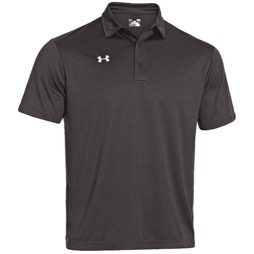 Size Large Under Armour Men's Team's Armour Polo Golf Shirt (Large, Grey)