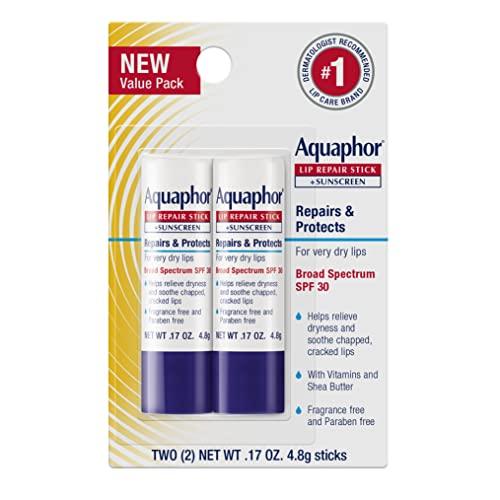 Lip Repair, Moisturizing Lip Balm Multipack (2 Repair Sticks   2 Repair & Protect SPF 30 Sticks)
