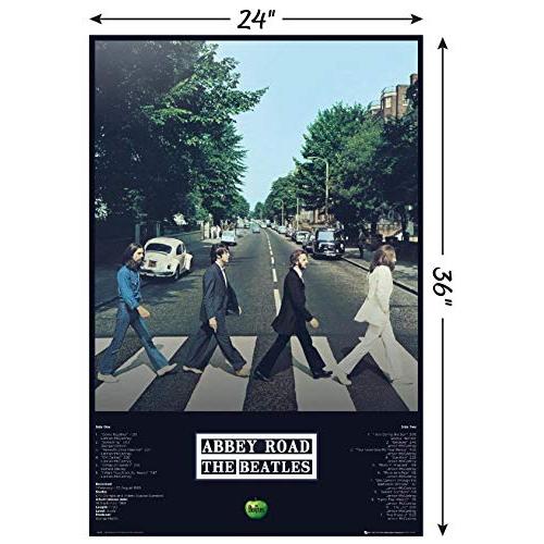 Trends International Beatles-Abbey Album (24X36) Wall Poster, 24 X 36, Unframed Version
