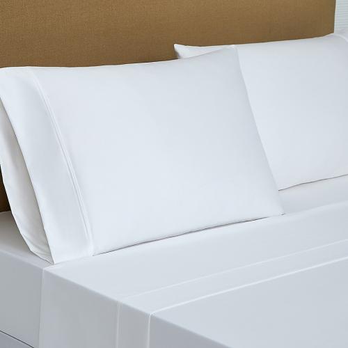 Everhome PimaCott Sateen 800-Thread-Count King Sheet Set in Bright White