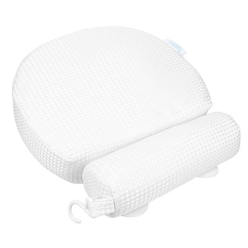 Haven Neck & Shoulder Support Bath Pillow in White
