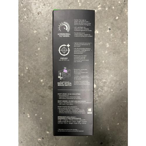 Razer Basilisk V3 - Customizable Ergonomic Wired Gaming Mouse with Razer Chroma - RGB 10 1 Programmable Buttons - HyperScroll Tilt Wheel