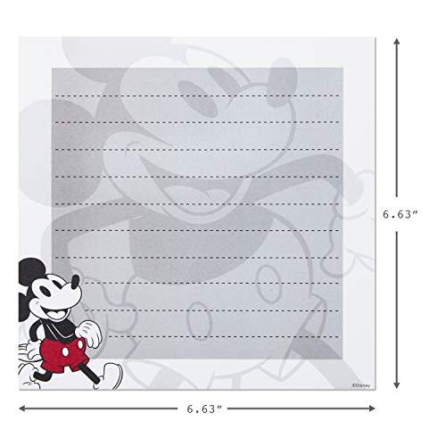 Red Hallmark Disney Notepad Bundle with Pen (3 Notepads  Assorted Sizes)