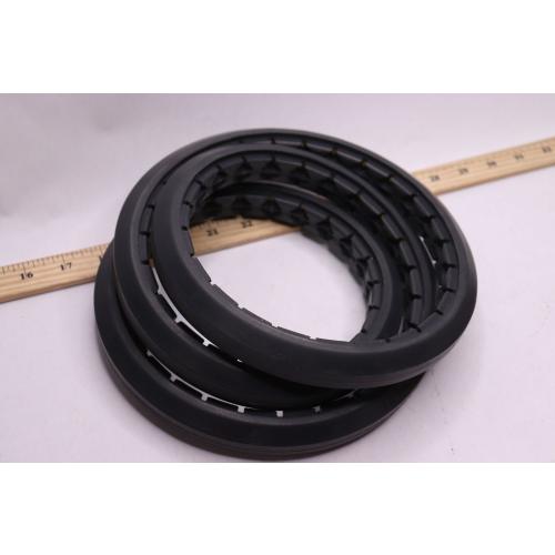 (3-Pk) Aftermarket  Wheelchair Tire Low Profile Urethane Foam Pyramid Shape Grey