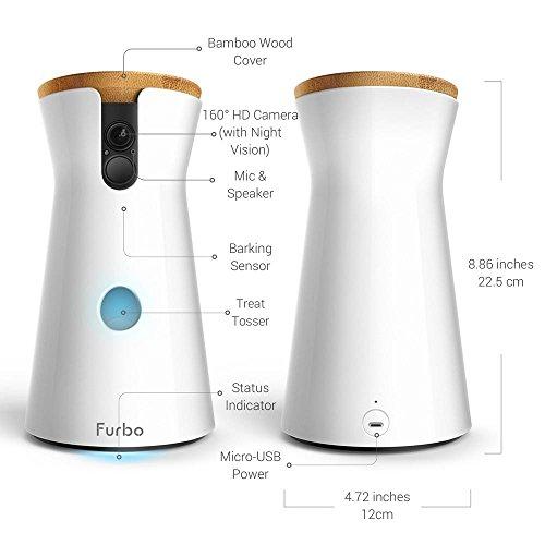 Furbo Full HD Wifi Dog Treat Dispenser & Camera