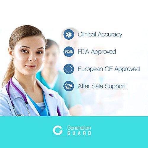 Clinical Automatic Blood Pressure Monitor FDA Approved by Generation Guard with Large Screen Display Portable Case Irregular Heartbeat BP and Adjustab