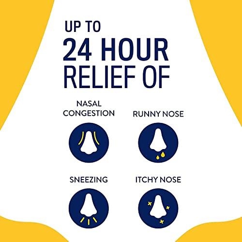 Astepro Allergy Nasal Spray, 24-Hour Allergy Relief, Steroid-Free Antihistamine, 200 Metered Sprays (1 Bottle)