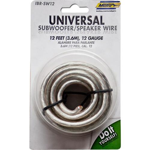 Metra - Install Bay 12' Speaker Wire - Multicolor