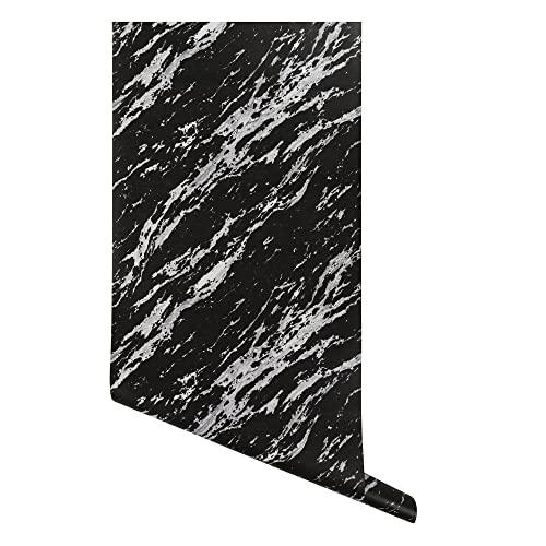 Color Forest Ivory Romosa Wallcoverings - Marble Wallpaper for Bedroom, Kitchen, Bathroom, Home - Premium Unpasted Paper Backed Vinyl - Modern Room Decor - Marble Collec