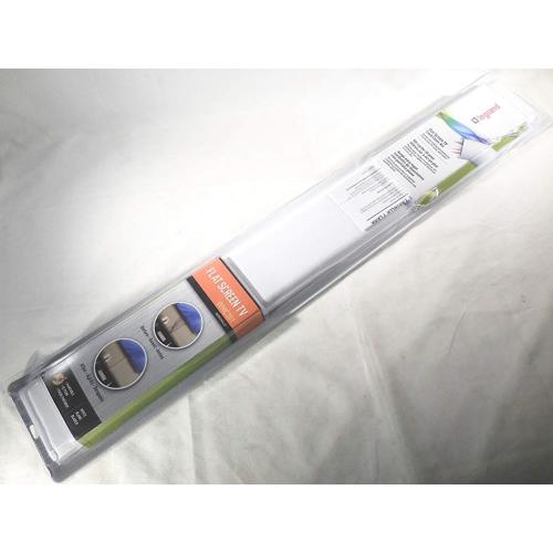 Wiremold 30  Flat Screen TV Cord Cover Kit - Cover - White - Plastic