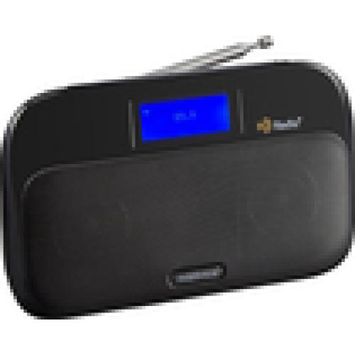 Insignia™ - Tabletop FM/HD Radio - Black