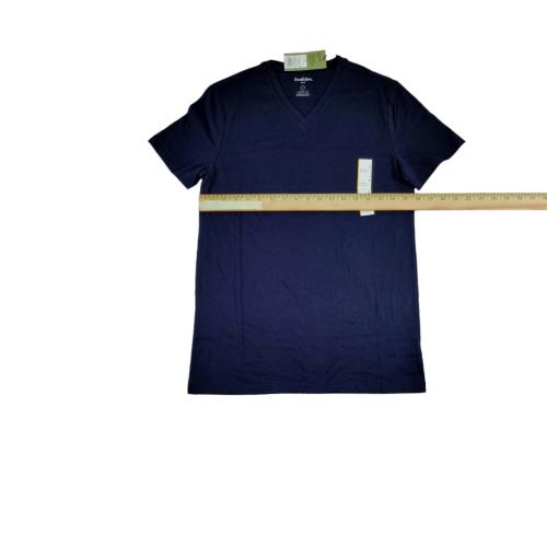 Size S Men's Every Wear Short Sleeve V-Neck T-Shirt - Goodfellow & Co™ Xavier Navy