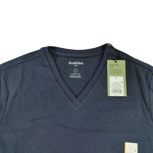 Size S Men's Every Wear Short Sleeve V-Neck T-Shirt - Goodfellow & Co™ Xavier Navy