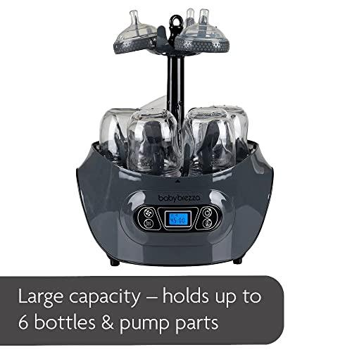 Baby Brezza Baby Bottle Sterilizer and Dryer Machine – Electric Steam Sterilization - Universal Fit - Pacifiers, Glass, Plastic, and Newborn Feeding