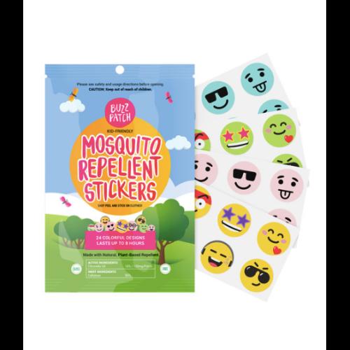 BuzzPatch Organic Mosquito Repellent Stickers X 48 PCS. 2 Pack