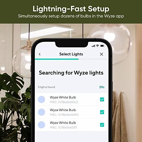 Wyze Bulb Color, 1100 Lumen WiFi RGB and Tunable White A19 Smart Bulb, Works with Alexa and Google Assistant, One-Pack - a Certified for Humans Device