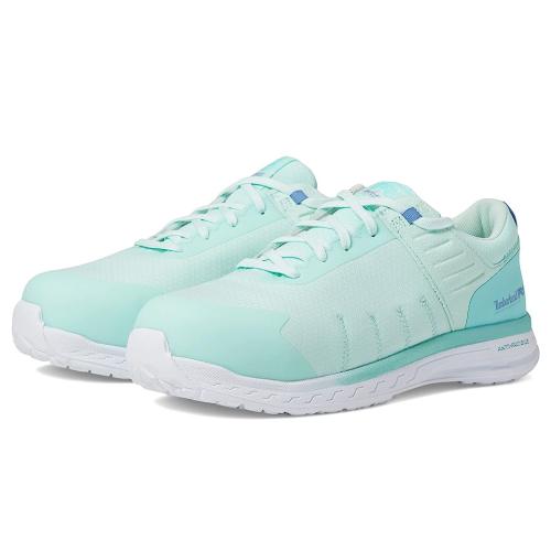 8.5 M- Timberland PRO Overdrive Composite Safety Toe Women's Shoes Aqua/Sage/Purple : 8.5 M, Fabric
