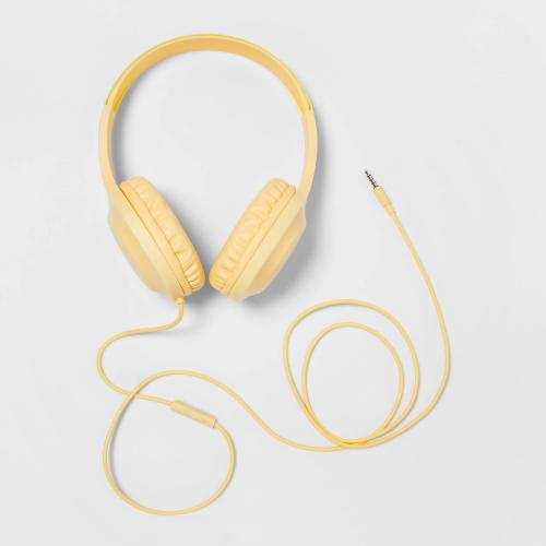 2  pack Wired on-Ear Headphones - Heyday™ Mist Yellow