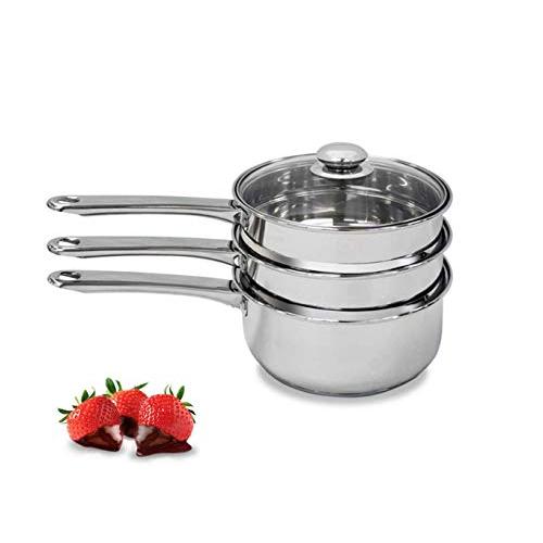 Double Boiler & Steam Pots for Melting Chocolate  Candle Making and More