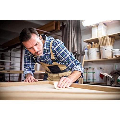 HAWERK Professional Sandpaper 45Pcs. Kit - 80-3000 Grit - Tear Resistant Sand Paper Sheets for Wood  Plastic  Metal and All Types of Surfaces