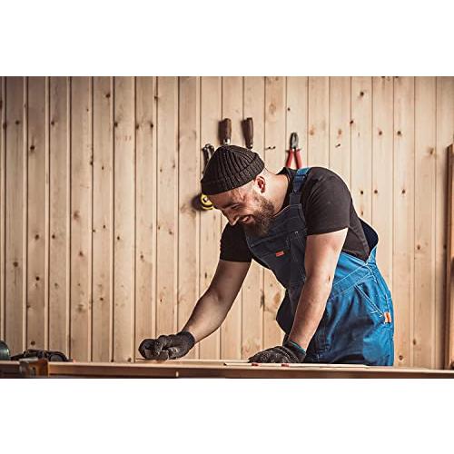 HAWERK Professional Sandpaper 45Pcs. Kit - 80-3000 Grit - Tear Resistant Sand Paper Sheets for Wood  Plastic  Metal and All Types of Surfaces