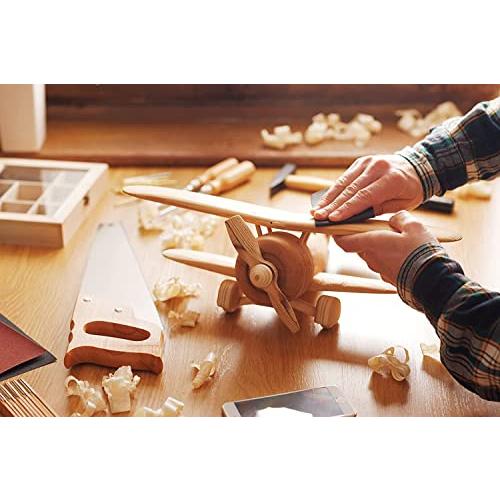 HAWERK Professional Sandpaper 45Pcs. Kit - 80-3000 Grit - Tear Resistant Sand Paper Sheets for Wood  Plastic  Metal and All Types of Surfaces