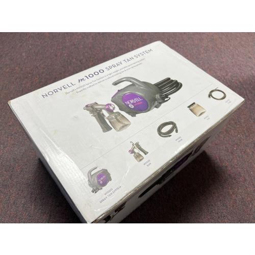 New Norvell M1000 Spray Tan System Mobile Sunless Tanning Set