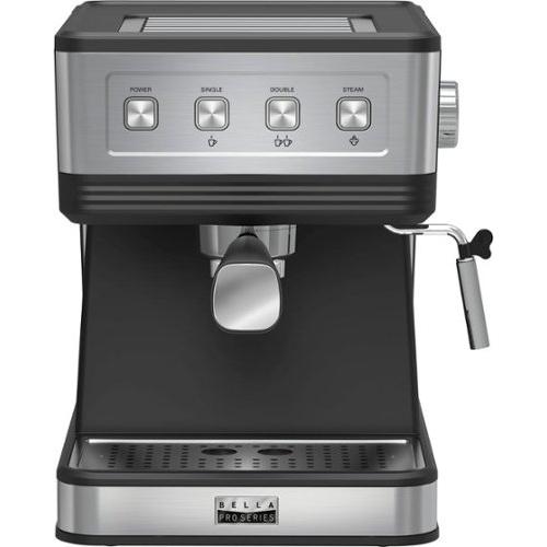Bella PRO - Barista Elite Espresso Station with 20 Bars of High Pressure - Black
