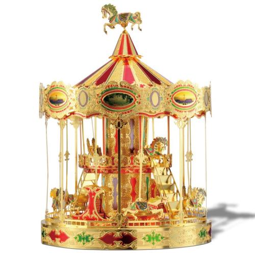 Puzzle Metalowe Model 3D - Merry Go Around Piececool