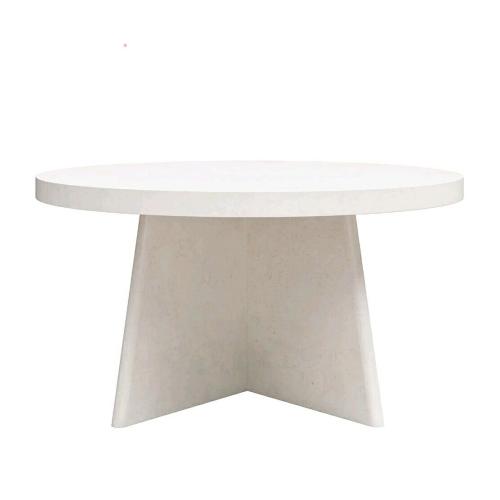 Liam Round Coffee Table  Plaster