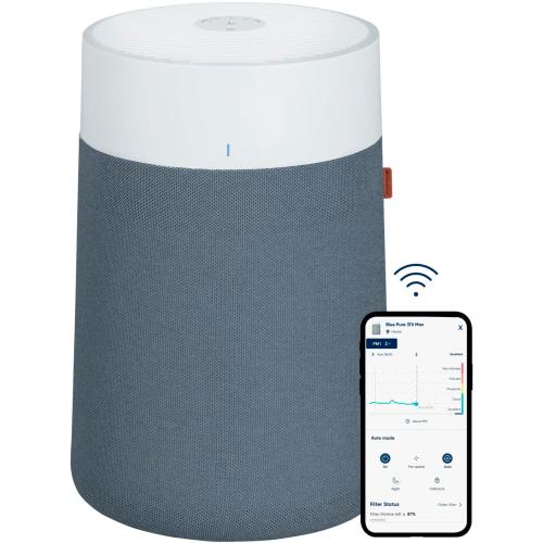 Blueair - Blue Pure 311i Max 1,800 Sq. Ft Smart HEPASilent Air Purifier - White/Seabed