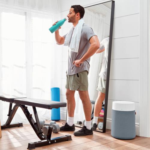 Blueair - Blue Pure 311i Max 1,800 Sq. Ft Smart HEPASilent Air Purifier - White/Seabed