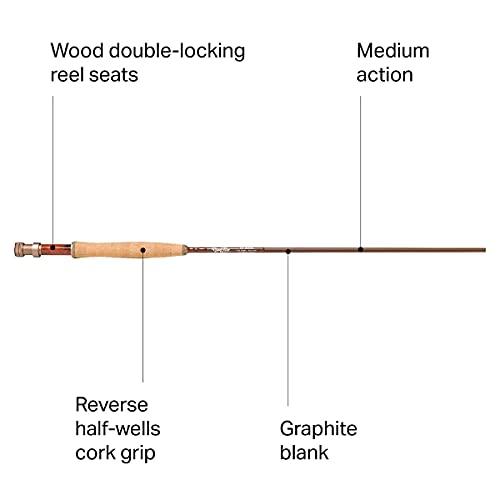 Moonshine Rod Co. the Drifter Series Fly Rod with Extra Tip