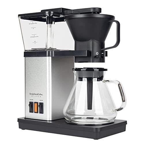 SimplyGoodCoffee Brewer - the Best Automatic Drip Coffee Flavor Possible at the Flip of a Switch