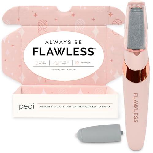 Finishing Touch Flawless Pedi Electronic Tool File and Callus Remover, Pedicure (New Version)