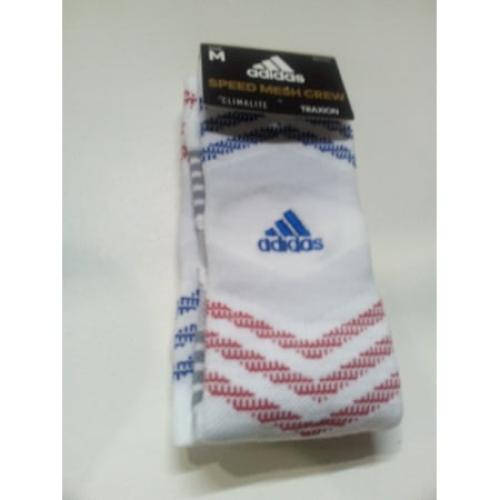 Size XL...Ultra Cushioned Footbed  Color White Power Red Light Onix Socks..