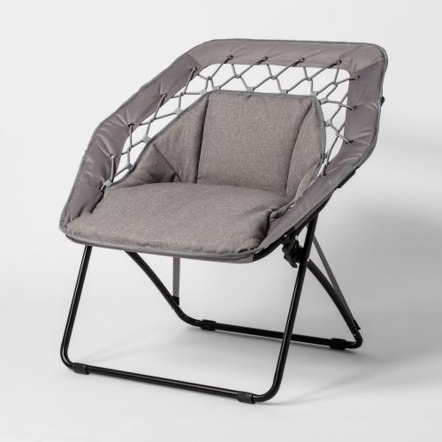 Hex Bungee Chair Gray - Room Essentials