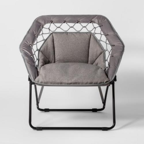 Hex Bungee Chair Gray - Room Essentials