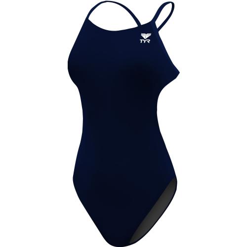 LARGE TYR Women's Durafast Solid Swimsuit