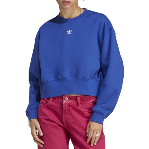 Size L adidas Originals Women's Adicolor Essentials Fleece Crew Sweatshirt