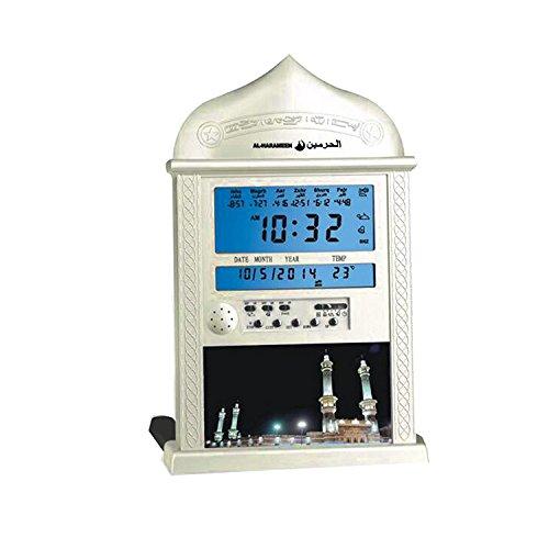 Precision Works Al Harameen Islamic Azan Clock Model 4004 (Gold)
