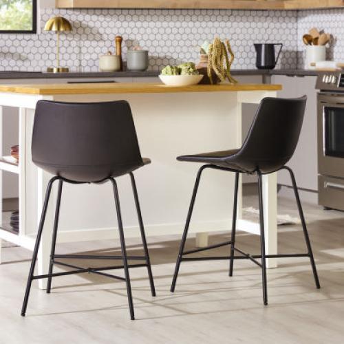 2-pc. Counter Height Upholstered Bar Stool