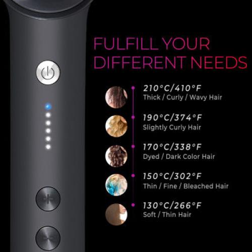 TYMO Ring 3d Teeth Fast Heat Up Hair Straightening Comb