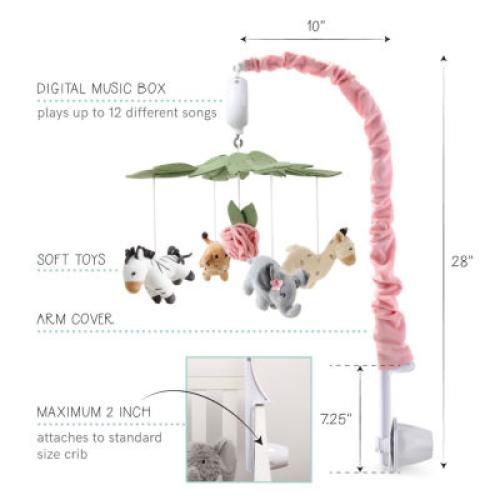 The Peanutshell Wildest Dreams Baby Mobile