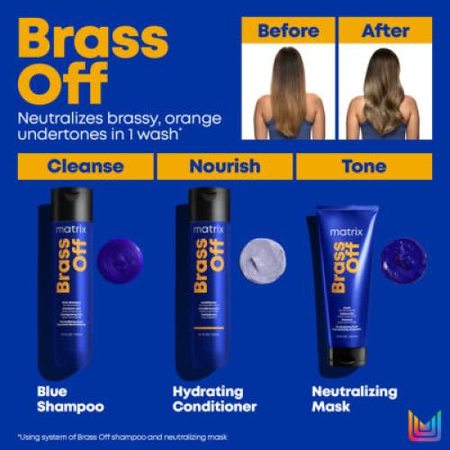 Matrix Brass Off Shampoo - 10.1 oz.